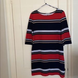 Stripped dress that has only been worn once